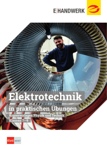 Elektrotechnik in praktischen Übungen