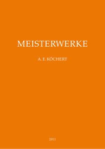 Meisterwerke 2011