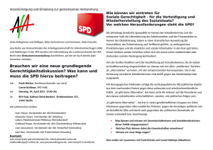 Was kann und muss die SPD hierzu beitragen?