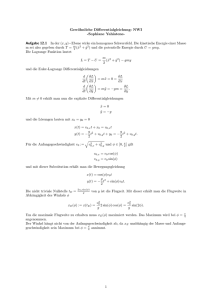 Gewöhnliche Differentialgleichung: NWI