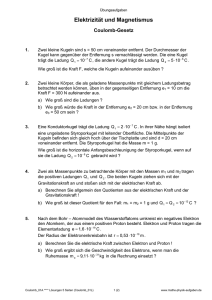 Elektrizität und Magnetismus - Mathe-Physik