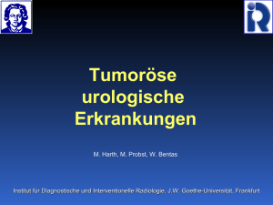 Tumoröse urologische Erkrankungen - cox