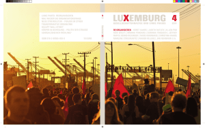 re:organisieren - Zeitschrift LuXemburg