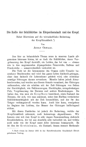 Die Rolle der Schilddrüse im Körperhaushalt und der Kropf.