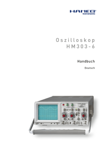 Oszilloskop HM303-6