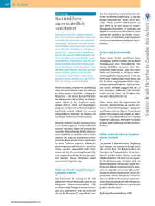 Sonderdruck f&uuml;r private Z w eck e des A utors