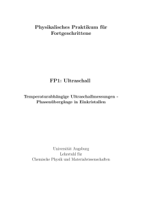 Material zu FP01 () - Physik Uni