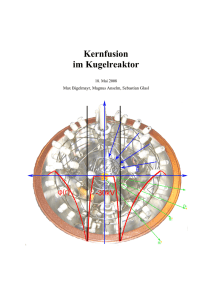 Kernfusion im Kugelreaktor - Bigel