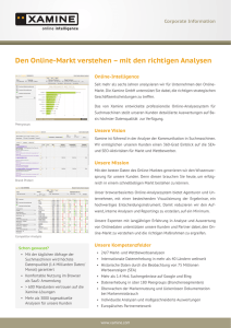 Den Online-Markt verstehen – mit den richtigen Analysen