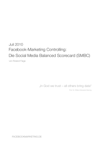 Die Social Media Balanced Scorecard