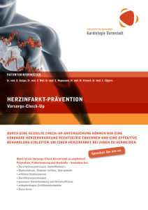 herzinfarkt-prävention - Kardiologie Darmstadt
