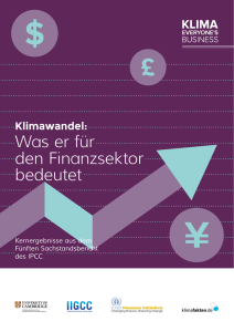 Was er für den Finanzsektor bedeutet