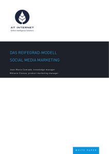 Das Social Media Marketing Maturity Modell