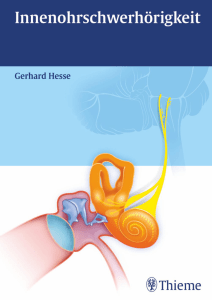 Thieme: Innenohrschwerhörigkeit