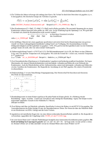ET1-VO-Prüfung(schriftlich) vom 31.01.2007 1) Ein Teilchen der