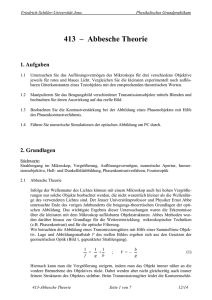 413 – Abbesche Theorie - Friedrich-Schiller