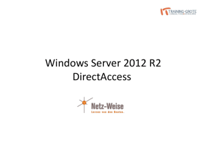 Direct Access - IT Training Grote