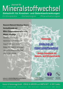 Research Network Osteology Vienna - u:scholar