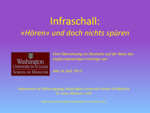 Infraschall - Christof Merkli