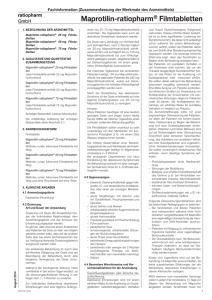 Maprotilin-ratiopharm® Filmtabletten