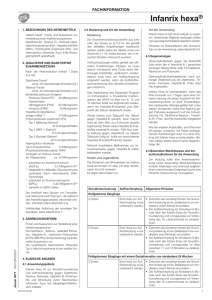 Infanrix hexa - GSK Arzneimittel