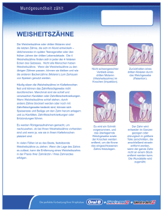 weisheitszähne - DentalCare.de