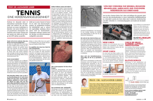 tennis - Isar Herz Zentrum, Kardiologie