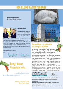 Der kleine PatientenBrief