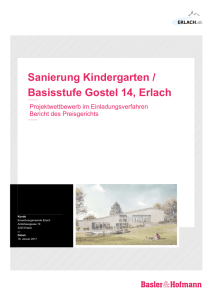 Jury-Bericht - Gemeinde Erlach