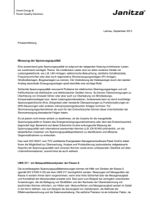 Die Datei Janitza electronics GmbH Pressemeldung_Messung von