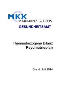 Psychiatrieplan - des Main-Kinzig