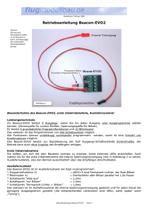 Betriebsanleitung Beacon-EVO2