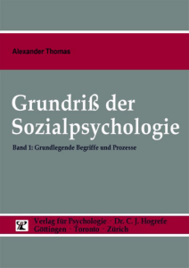 A. Thomas: Grundriß der Sozialpsychologie