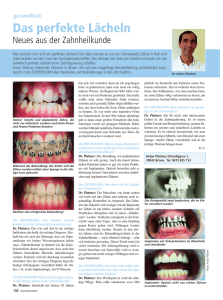 Das perfekte Lächeln - Zahnarztpraxis Dr. Plattner | Brixen