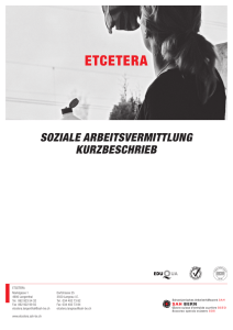 etcetera - SAH Bern