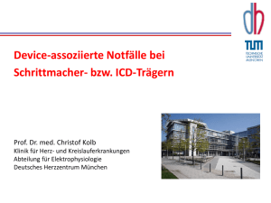 Device-assoziierte Notfälle bei Schrittmacher- bzw. ICD