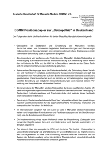 Deutsche Gesellschaft für Manuelle Medizin (DGMM) e