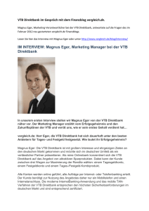 IM INTERVIEW: Magnus Eger, Marketing Manager