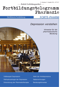 Depression verstehen - Universität Düsseldorf
