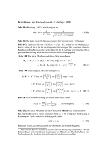 Korrekturen1 zur Elektrodynamik, 5. Auflage, 2008