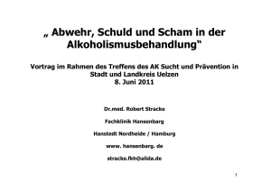 Abwehr, Schuld und Scham bei Alkoholkranken PDF Gross 2011