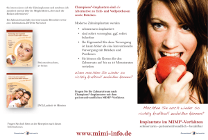 Implantate im MIMI®