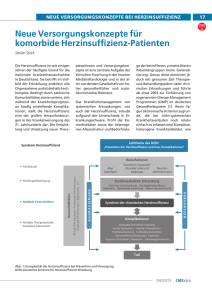 Neue Versorgungskonzepte für komorbide Herzinsuffizienz