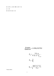 152702 ,836.1 Elektron oton Pr = y3 Zch4 E ⋅ ⋅⋅⋅Π