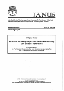 ianus 4/1998 - IANUS, TU Darmstadt