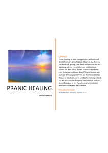 pranic healing - Energetische Heilung Max Baumberger