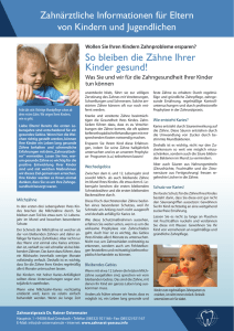 So bleiben die Zähne Ihrer Kinder gesund!