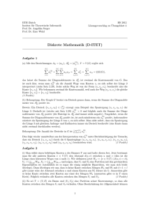 Diskrete Mathematik (D-ITET) - Cadmo