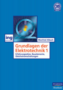 Grundlagen der Elektrotechnik 1  - *ISBN 978