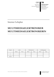 Interner Lehrplan